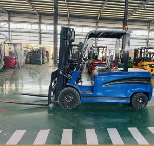Nuovo carrello elevatore elettrico da 4 tonnellate di alta qualità con altezza di sollevamento di 3 metri e capacità di scarico di carico di 5 tonnellate - Product Image 3