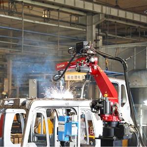 Industrial 6-Axis Welding <strong>Robot</strong> with Intelligent Control System 1465mm and 2010mm <strong>Robot</strong> Sizes - Product Image 1