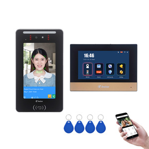 Sistema de control de acceso al hogar de seguridad Smart IP TCP Video Door Phone Intercom System para edificios de apartamentos múltiples - Product Image 1