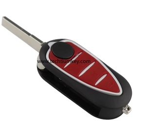 リモートフリップカーキー3ボタンアルファロメオ用フィアット433Mhz 7946チップDelphi/Marelliシステム用リモートキー - Product Image 3
