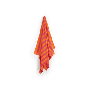 % Toptan özel LOGO pamuklu otel % havuz havlusu kırmızı ve beyaz çizgili plaj havlusu - Product Image 6