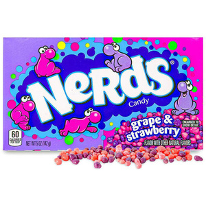 <strong>Rainbow</strong> Nerds &amp; Grape Strawberry Nerds Crunchy Candy Theater Box 141.7g Sweet Nerds Strawberry On The <strong>Go</strong> Drink Mix - 0.1 oz - Product Image 4