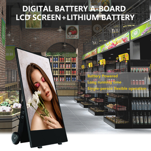 Tragbarer mobiler Digital-Signage-Bildschirm Werbedisplay faltbar digital für Einkaufszentrum/Landgeschäft - Product Image 2