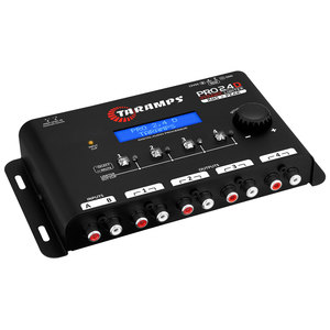 Taramps Pro 2.4D Dynamic Peak DSP Crossover Procesador de señal digital completo y ecualizador Función de limitador de pico 4CH Out Car Audio - Product Image 2