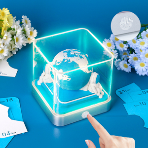 New Style 3D Paper Craft Earth <strong>Shape</strong> <strong>Customized</strong> Notepads Creative Promotional <strong>Block</strong> Laser Cut Paper <strong>Cube</strong> <strong>Block</strong> <strong>Memo</strong> Pad - Product Image 4