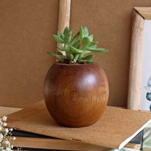 <strong>New</strong> Arrival Wooden <strong>Planter</strong> Made of 100% Natural Wood with Natural Wooden Color for Indoor/Outdoor Planting in Home and Garden - Product Image 2