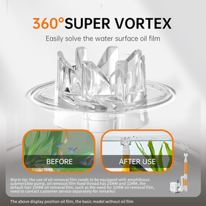 Yee bán buôn tùy chỉnh mới treo trên Aquarium Lọc Hộp Fish Tank Top lọc Fish Pond Hệ thống lọc - Product Image 2