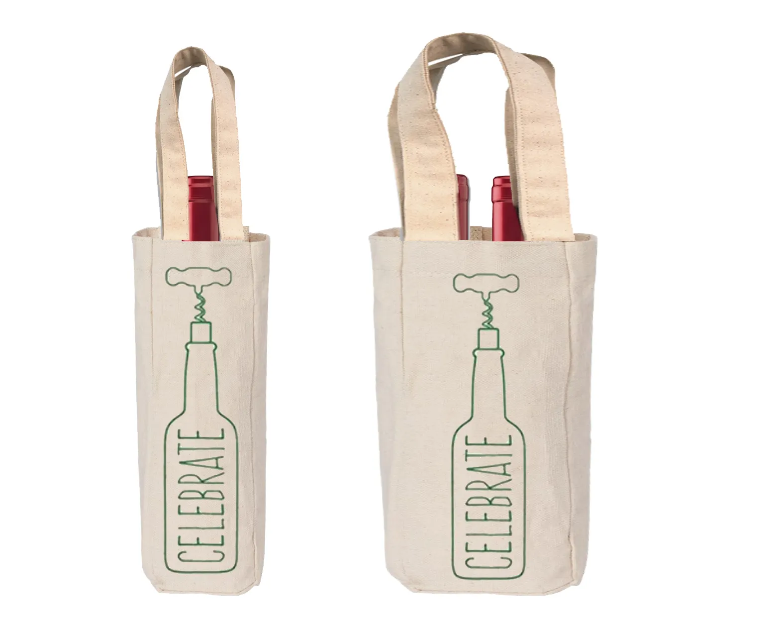 Custom eco friendly durevole riutilizzabile plain one bottle di juta tela tote bag per uno due confezioni di vino portano borse da imballaggio