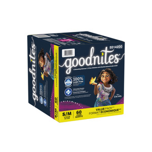 GoodNites yatmadan pantolon kolay aşınma bebek bezi