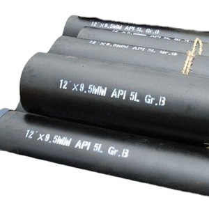 API 5L sınıf B Psl1 Asme B 36.10 KAYNAKSIZ ÇELİK BORU 12 metre siyah boya petrol ve gaz projesi için - Product Image 5