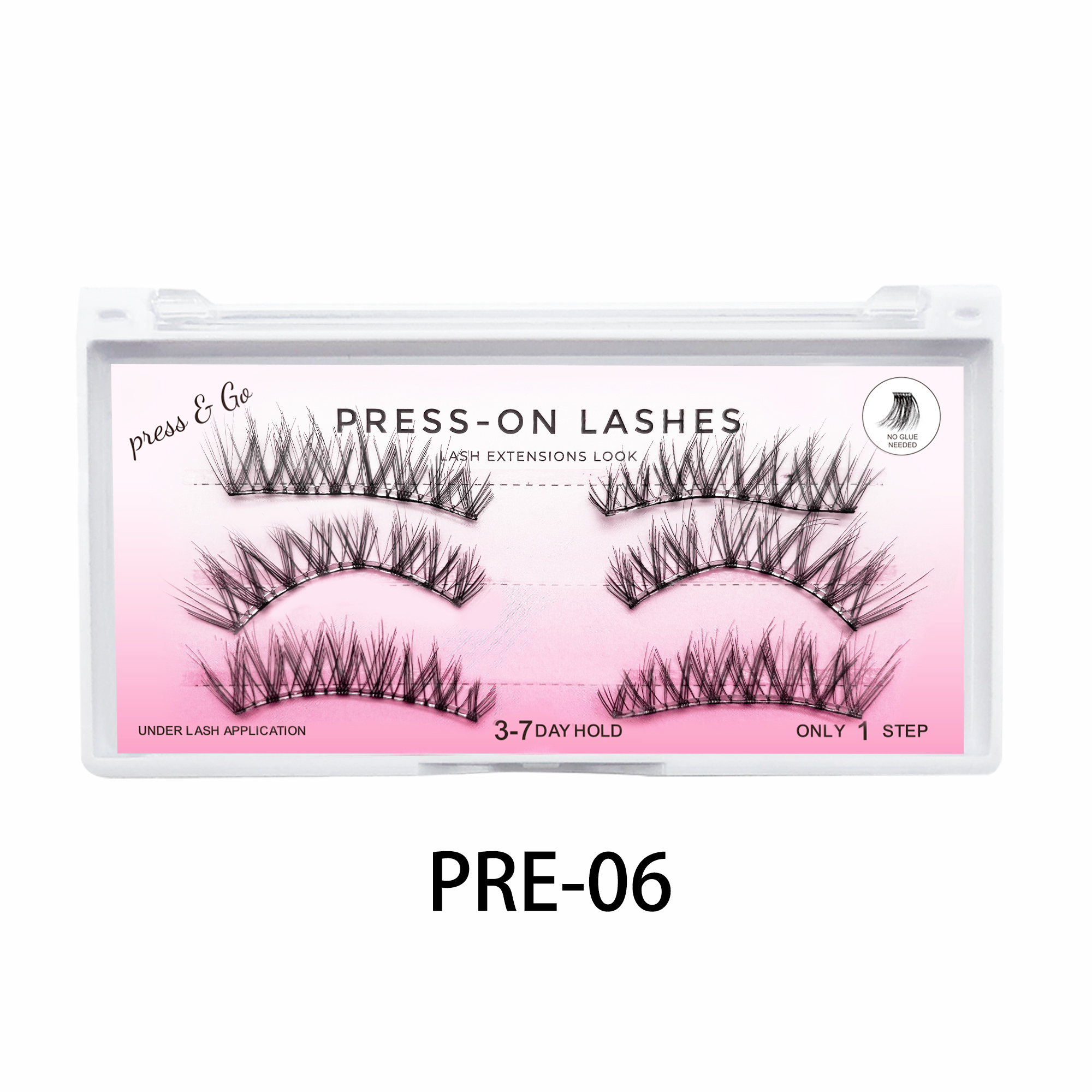 pre Glued Strip Lashes 6