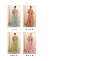 New Heavy <strong>Designs</strong> Silk with Range of <strong>Lehnga</strong> Choli with Koti Collection - Product Image 5