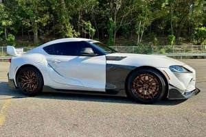 2021 toyota supraa 3.0 כותרת נקייה, מיילים נמוכים, 3.0l דו 2 גלילה טורבו i6, סיטונאי במחיר למכירה מהירה