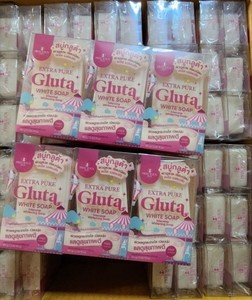 Extra Pure Gluta White <strong>Soap</strong> From Thailand <strong>80g</strong> Lavender Scented Herbal Face <strong>Soap</strong> Vitamin E Whitening Anti-Acne Features Adults - Product Image 2