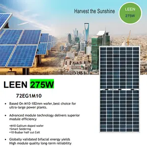 Solar Panel LEEN 275W Monocrystalline for Solar Energy System