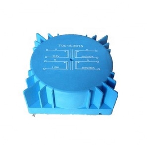 Trasformatore di potenza toroidale incapsulato con classe di isolamento F, realizzato su misura - Product Image 1