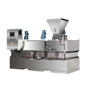 <span class=keywords><strong>PAM</strong></span> polimer kimyasal toz otomatik dozajlama sistemi PLC 4000L/H
