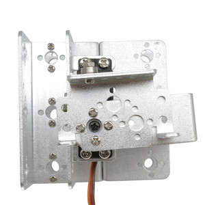 ROT3U 6DOF Aluminium roboter 6 DOF Arm Clamp Claw Mount Kit Mechanischer Roboterarm für Arduino