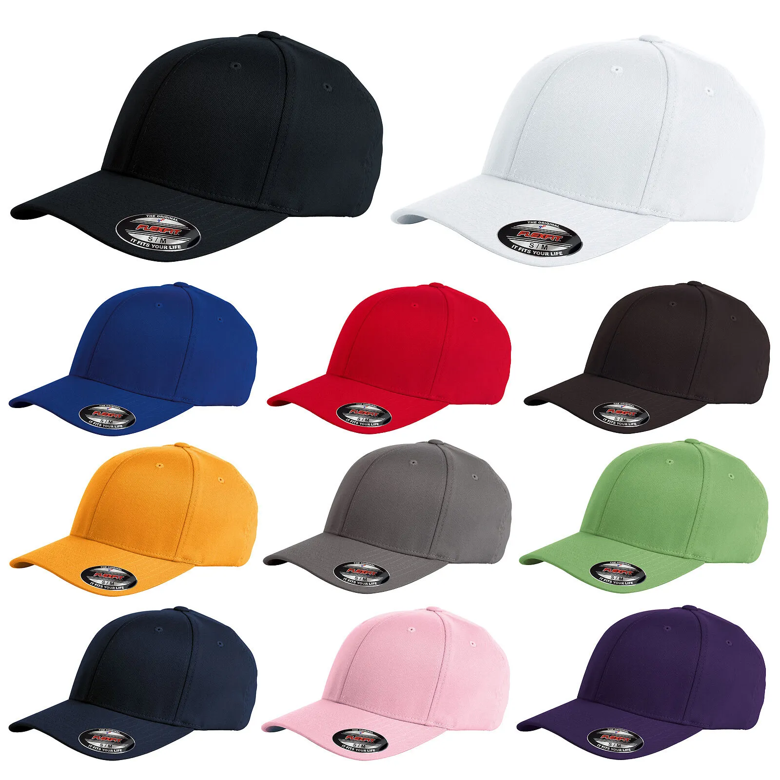 NEUES UNVERSCHLUSSTE FLEXFITZETTEN MÜSSERBEISCHT Klassische Baseballmützen FLEXIFITZETTEN HÜTT Klassisch einstellbar Baseball-Snapback-Mütze Herren Damenmütze