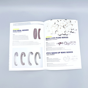 Calidad personalizada barato rectángulo empresa Manual libro impresión calidad Papel y cartón Sadde costura libros - Product Image 1