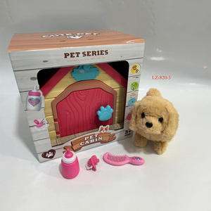 Walking Dog Golden Retriever Interactive Electronic Pet Plush Toy <strong>Puppy</strong> Woof and Moving Animated <strong>Nodding</strong> Head Gifts for Kids - Product Image 1