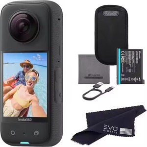 En satış Instas-360 X3 eylem kamera 5.7K Video 10M su geçirmez FlowState stabilizasyon Instas 360 bir X <span class=keywords><strong>3</strong></span> spor kamera