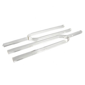 Mountain Rain 20mm for One Set Crystal Tuning Fork 8pcs Without Design and <strong>a</strong> Free case 440Hz 432Hz C <strong>D</strong> E F G <strong>a</strong> B Notes Handmade - Product Image 1