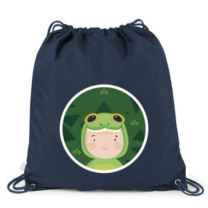 Bolsa de cuerda reutilizable personalizada 2025, mochila con cordón, mochila escolar con cordón de poliéster para uso al aire libre, bolsa con cordón DIY - Product Image 1