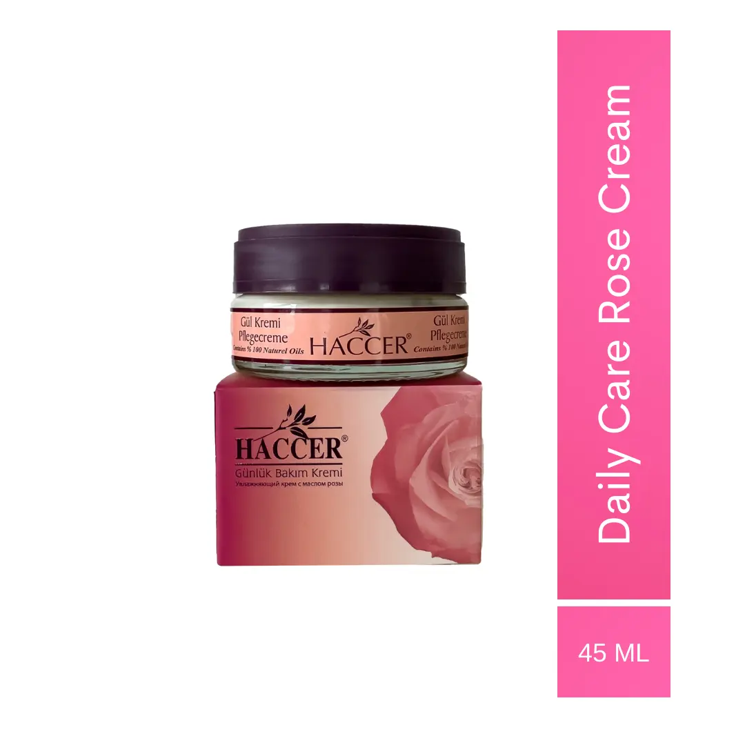 Private Label Best Seller Cosmetic Made Face Cream Rose Balm 45ML Daily Skin Care Creme Loção Orgânica Herbal Loção Facial