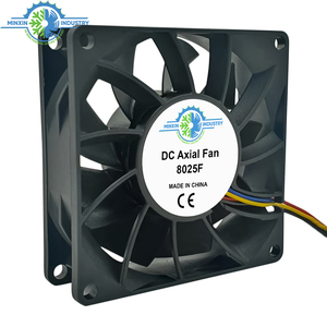 80x80x25 12Volt Low Noise DC Axial Fan 80mm Silent Brushless Computer Cooling Fan for Small Camper Refrigerator Camera Server