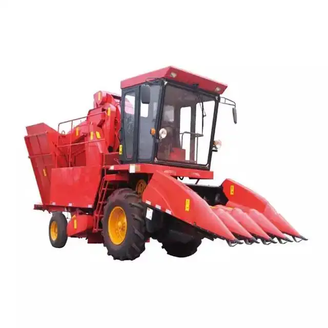 2022 high productivity popular all new 2 rows/3 rows/4 rows corn harvester machine with chopper and peeler system