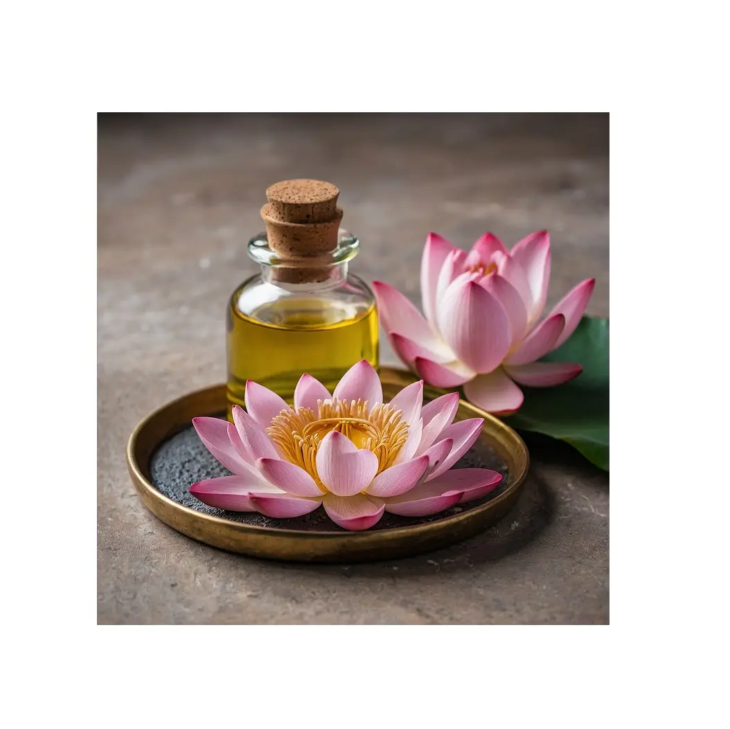 Entrega rápida Fabricante Pure Natural Lotus Pink White Absolute Oil Aceite de hormigón a precio asequible