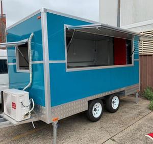 移动食品拖车/带烘焙设备的咖啡食品卡车/披萨汉堡露营车露营车货车食品推车tuk