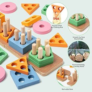 最新デザイン木製マルチシェイプカラフルな子供向けゲーム記憶を研ぐ子供向けゲーム頭の体操教育ゲームを学ぶ