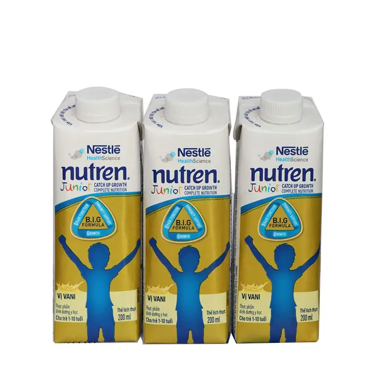 Nestle Nutren Junior Prebio 1 400 г/NUTREN JUNIOR Ванильные Brikpaks 24x250 мл чехол