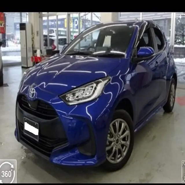 Boa condição japonesa popular hatchback yaris 2016 1.5e cvt 5 assentos direção esquerda para toyota carro usado