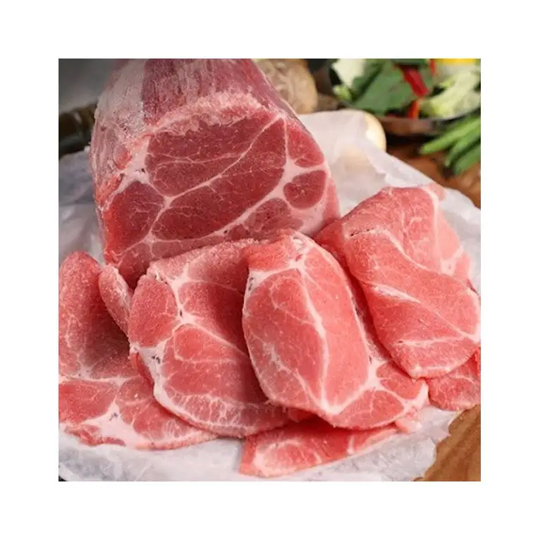 Горячая продажа замороженная свиная вырезка Iberico спинка жира на экспорт