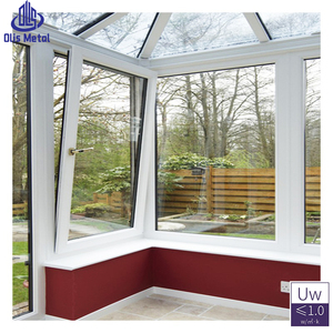 Окна ПВХ/УПВХ в европейском стиле с двойным остеклением, поворотно-откидные, современный дизайн, тройное стекло, звукоизоляционные, виниловые распашные окна - Product Image 2