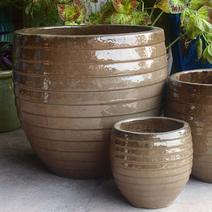 卸売直接テラコッタ庭の装飾陶器植木鉢大きなセラミック粘土プランター屋内と屋外の適切なヴィンテージ