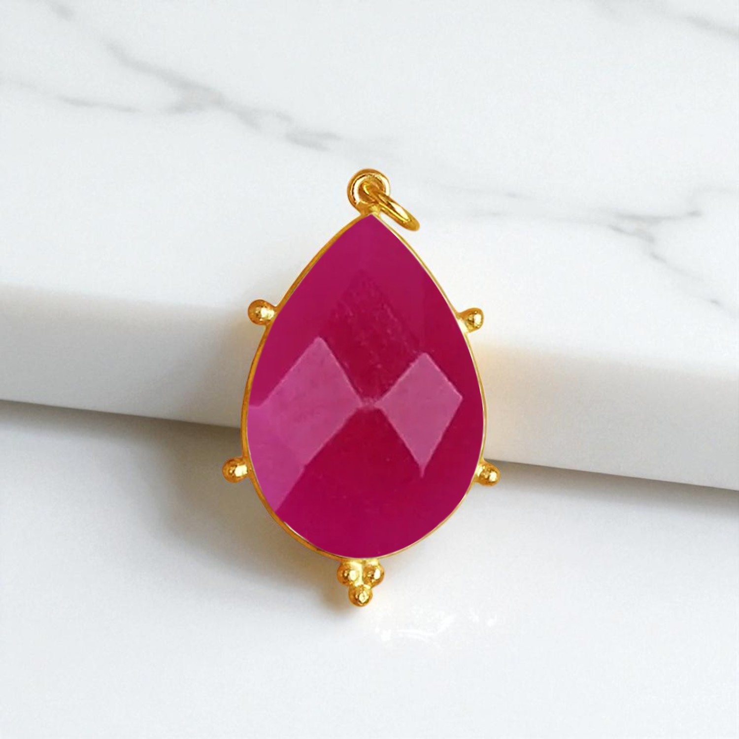 Calcédoine Rose Chaud
