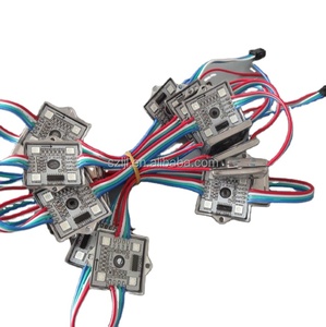 DC12V di Alta Luminosità 4 Led RGB Quadrato HA CONDOTTO il Modulo Pixel LPD6803