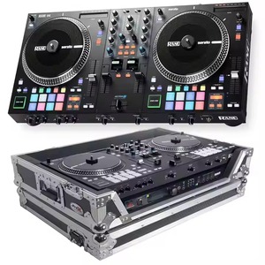 DISCOUNT Rane ONE 2チャンネルPro 7電動ターンテーブルスタイルデッキDJコントローラーDIYプロジェクト用ケース付き - Product Image 1