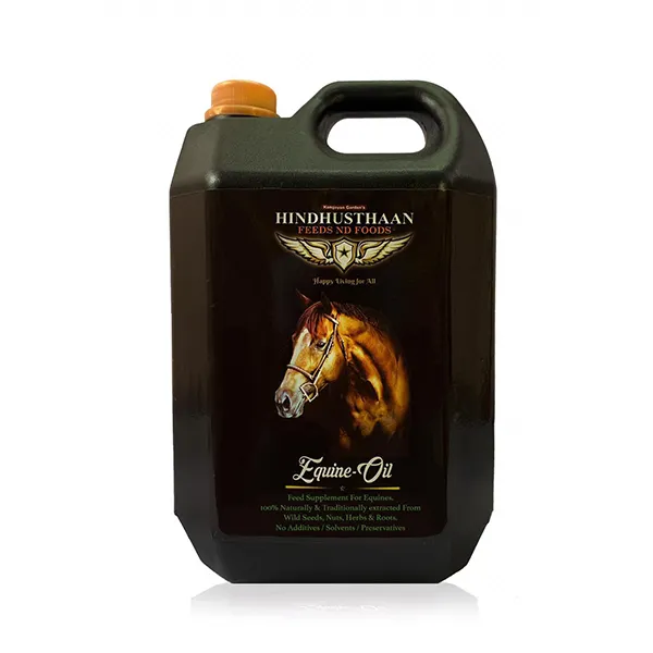 100% Naturally and Traditionally Extracted Equine Oil Oil Feed Supplement for Horses Available from India