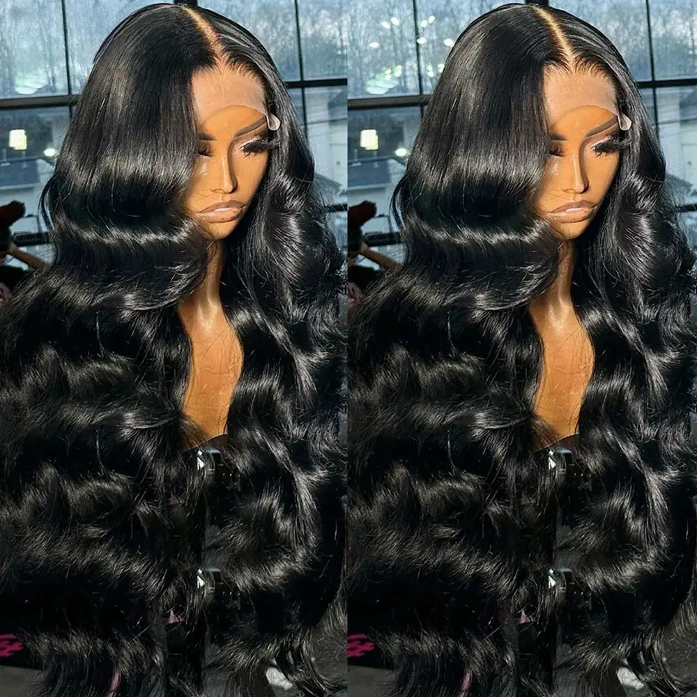 Wear and Go Glueless Wigs Human Hair Preplucked 13x6 Lace Front Wigs Human Hair Body Wave Lace Front Wigs for Black Women