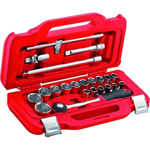 ชุดเครื่องมือซ็อกเก็ตหกเหลี่ยม22ชิ้นแบบแยกส่วน U06010003 usag - Product Image 1