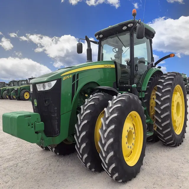 gebrauchte traktoren 185 ps 140 ps 120 ps allrad traktor landwirtschaftliche farm john deere traktor mit drehmaschine