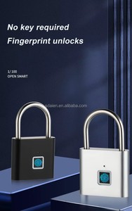 Kẽm hợp kim Khóa cơ thể nhận dạng vân tay chống bụi và chống thấm nước IP56 pin thấp nhắc nhở phòng tập thể dục Tủ ổ khóa thông minh - Product Image 6