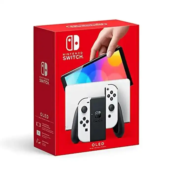 El mejor precio para el nuevo Nintendo Switch original-OLED con Neon Blue y Neon Red Joy-Con