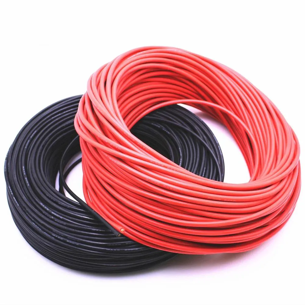 Super qualità 6 KV 26awg rame stagnato 1.5mm flessibile isolato in silicone ad alta temperatura resistente al calore elettrico Cabl