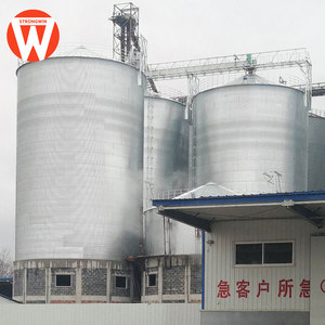 出售家禽鸡场饲料用钢大麦储粮仓